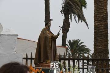 Misa y procesión de San Francisco en Telde/Francisco Javier Santana y Antonio Alí.